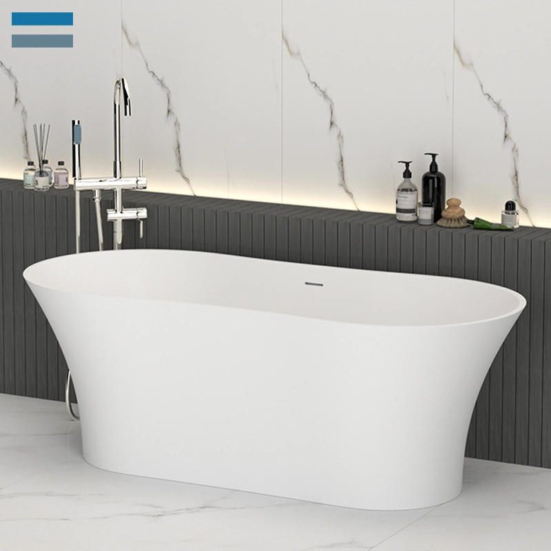 Hot Selling Acrylic Bathtub Independent Stone Bathtub for Sale