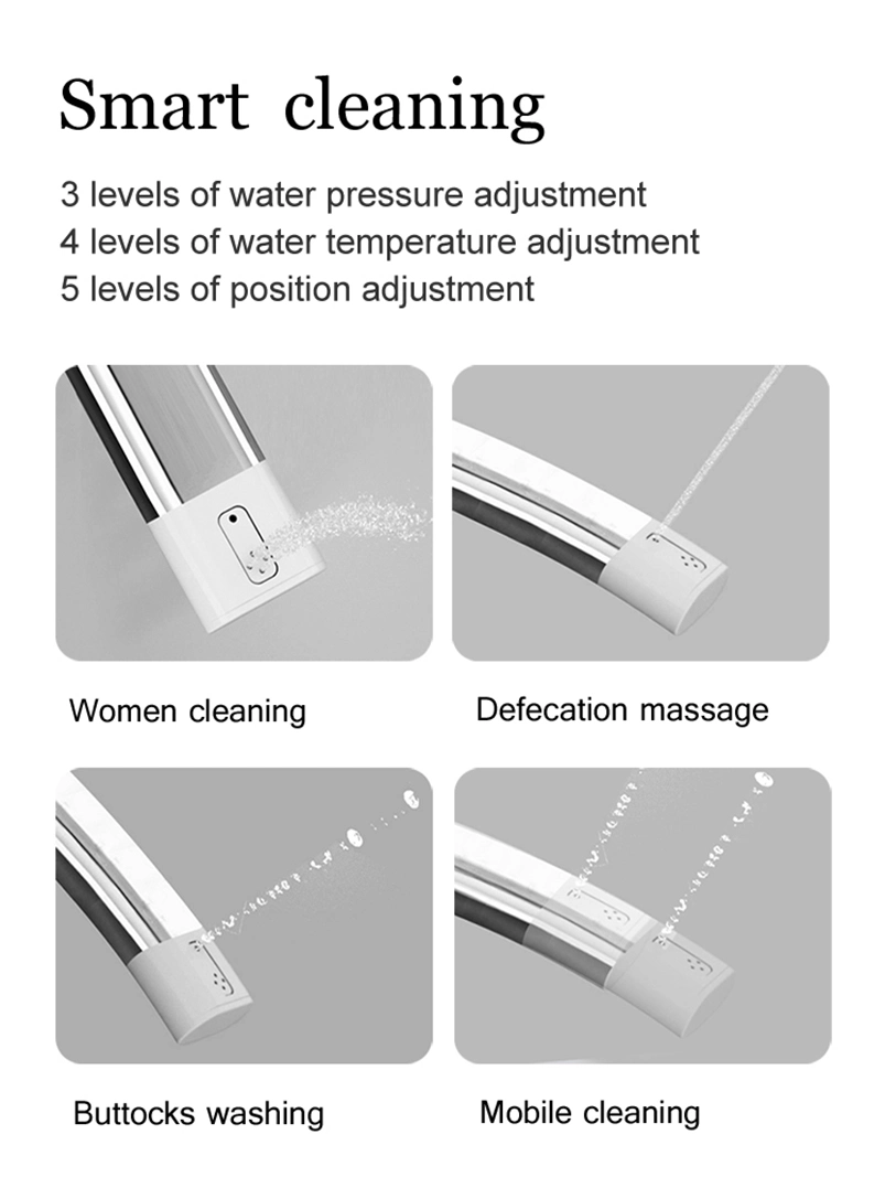 Intelligent Smart Toilet with Automatic Flush, Remote Control, Voice Command, Seat Heating, and Innovative Features for Modern Bathroom Furniture