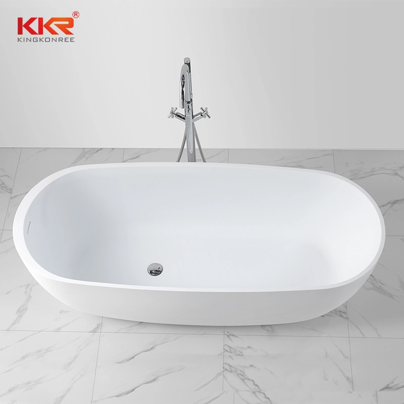 Wholesale Big Two Person Smooth Solid Surface Shower Bathtub