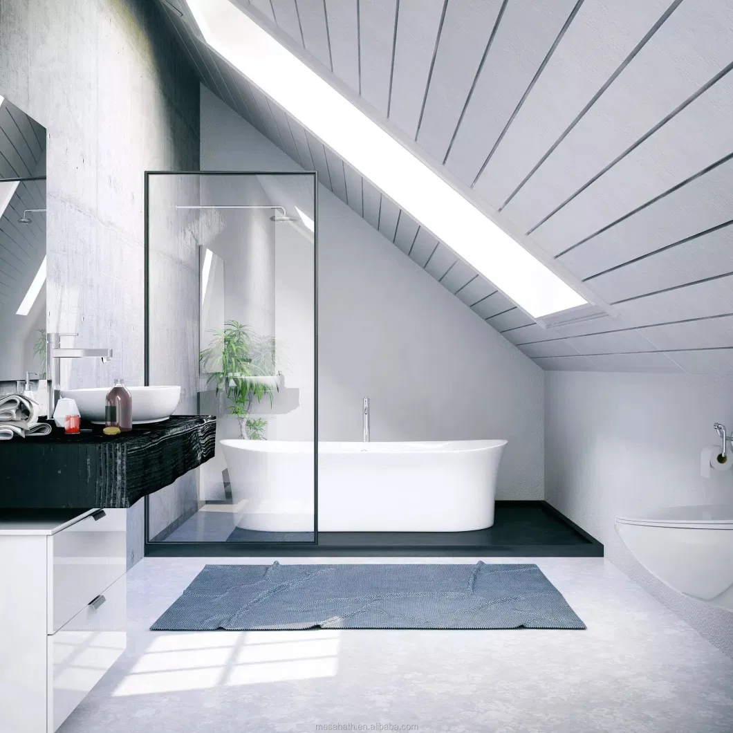 Classical Freestanding Pattern Bathtub Acrylic Bathtub