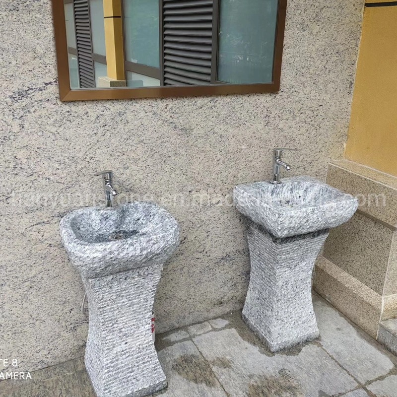 Kitchen/Bathroom/Vanity Natural Stone Beige Marble Washing Basin and Sink