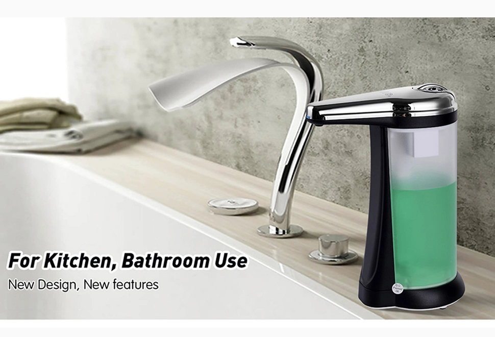 High Quality Bathroom Kitchen Sink Tabletop Touchless Soap Dispenser 450ml Wall Mounted Automatic Liquid Soap Dispenser