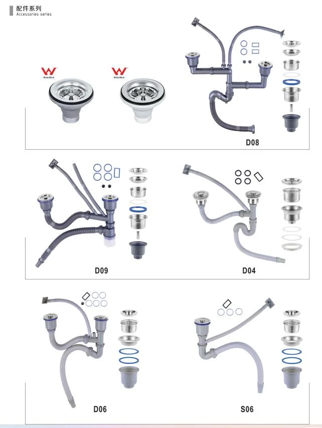 Walnut Wls8050-B Kitchen Sink SUS304/201 Stainless Steel Factory Wholesale Polished OEM/ODM Customized New Design Wash Basin