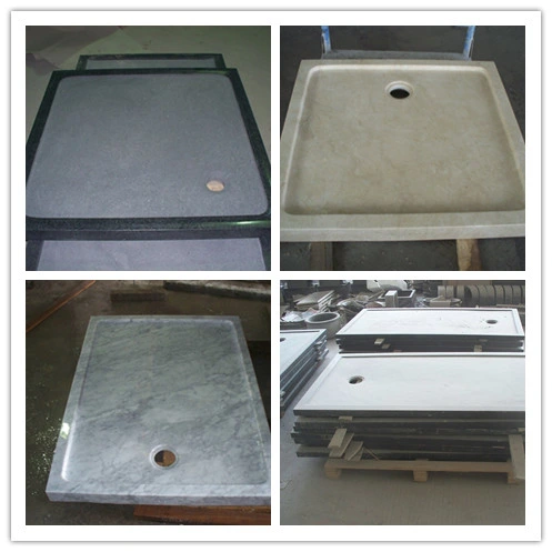 Natural Stone Granite/Marble Anti Slip Shower Room Tray/Base