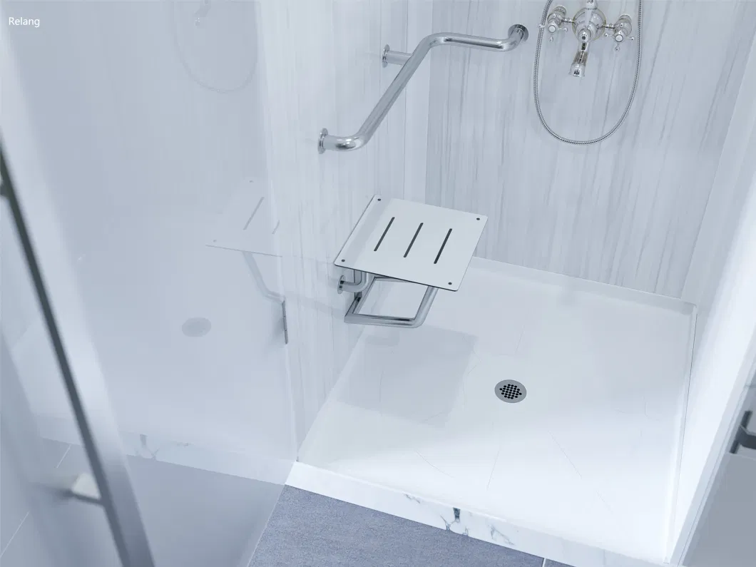 Anti Slipping Pure Acrylic Solid Surface Shower Tray / Shower Base/ Shower Pan