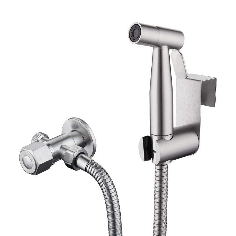 304 Stainless Steel Toilet Shower Bidet Sprayer Ducha Shattaf Muslim Shower Handheld Self Cleaning