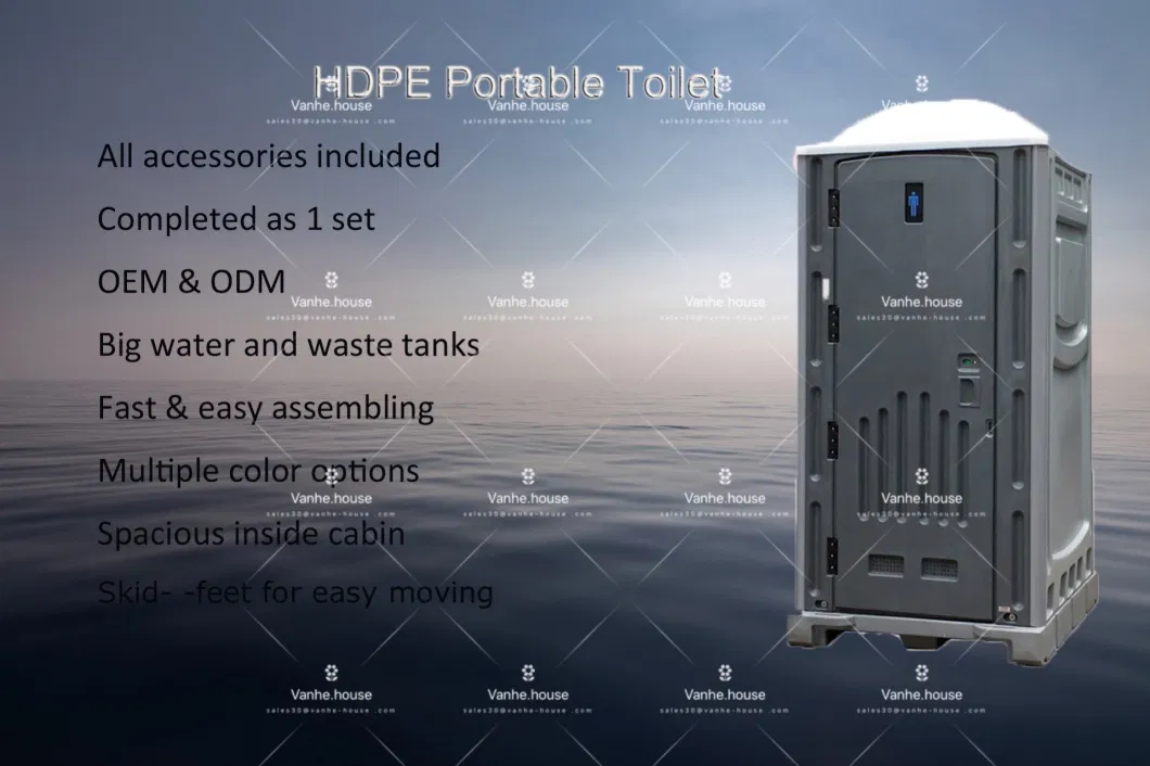 Best Selling Public Full Set Simple Assembly Stable Pre-Engineered Easy Clean Portable Toilet Manufacturers