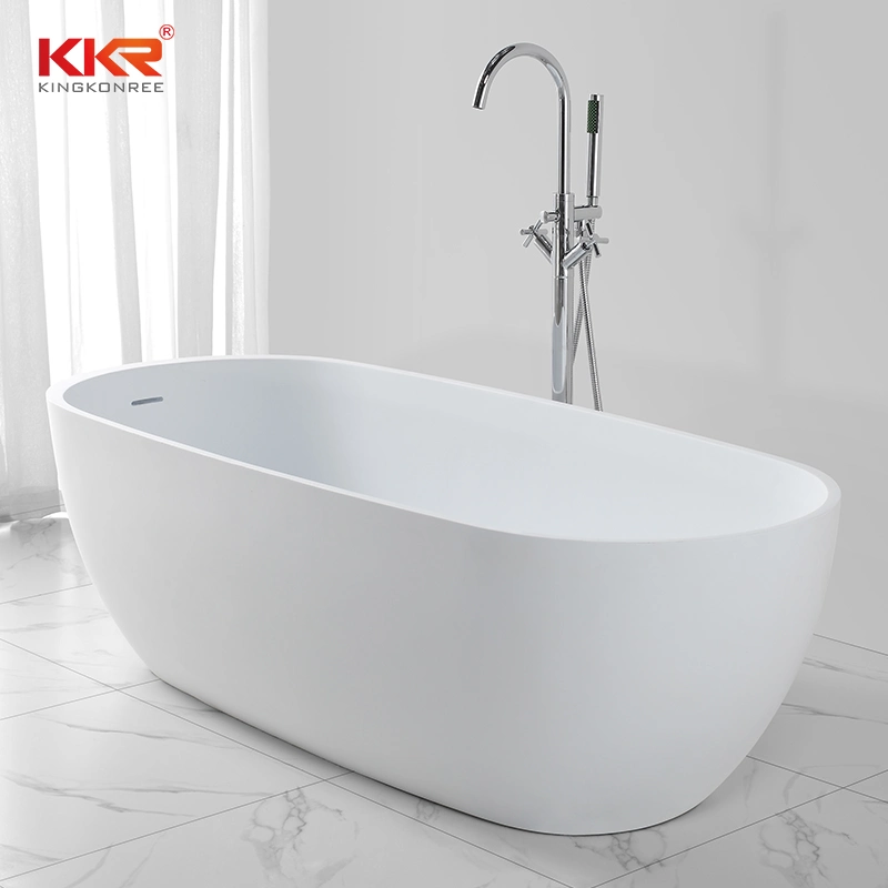 Wholesale Big Two Person Smooth Solid Surface Shower Bathtub