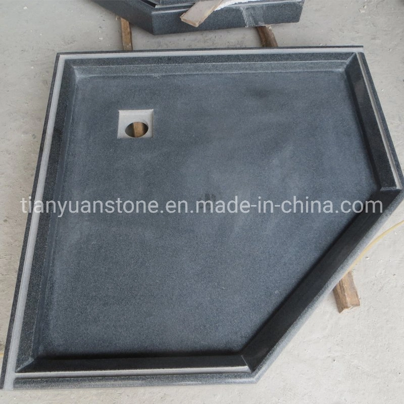 Natural Stone Granite/Marble for Anti Slip Bathroom Shower Room Base/Tray