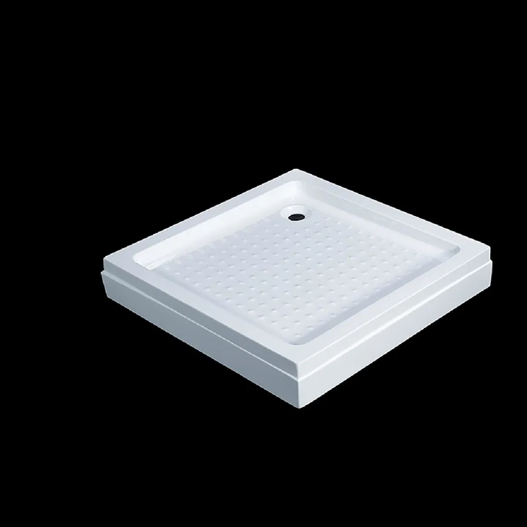 Hotaqi Factory Supply Good Quality Acrylic Square Low Profile Shower Tray