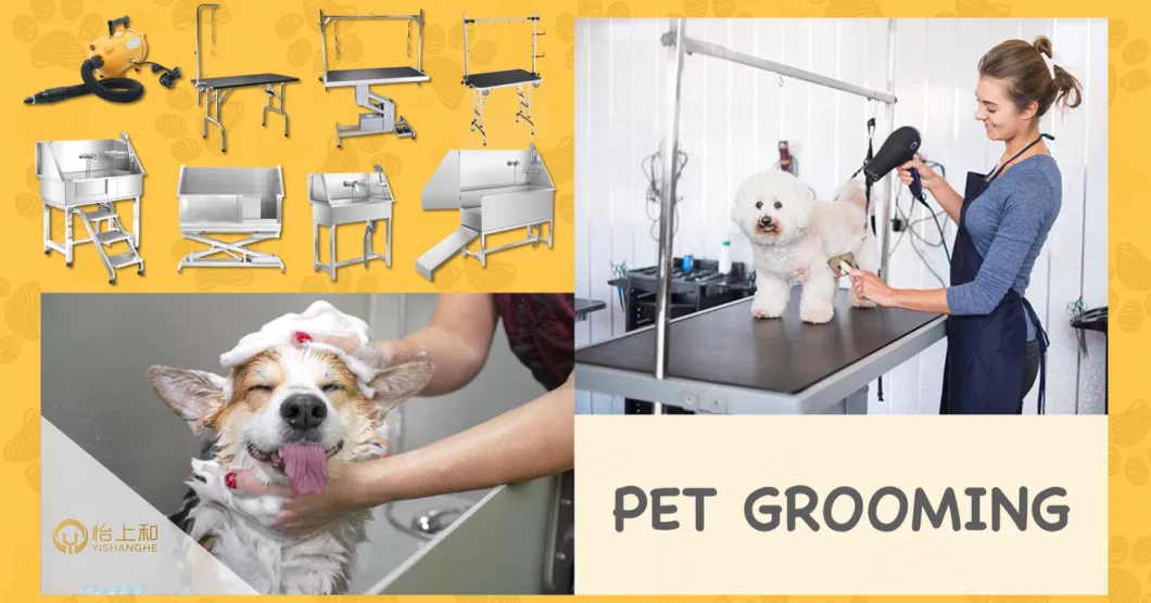 Pet Shower Product Electric Lifting Stainless Steel Pet Sink Dog Washing Bathtub