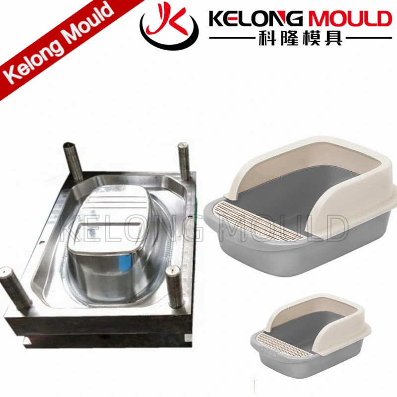 Customized Injection Mould Design for Plastic Litter Box Large Training Box Mould