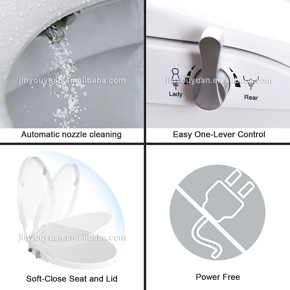 Smart Wash Dry Electric Bidet Toilet Seat Unautomatic