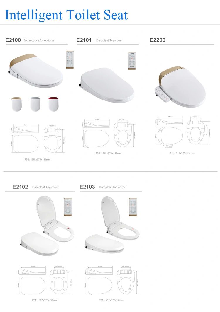 Ultra Slim Fashion Intelligent Toilet Wc Bidet Seat