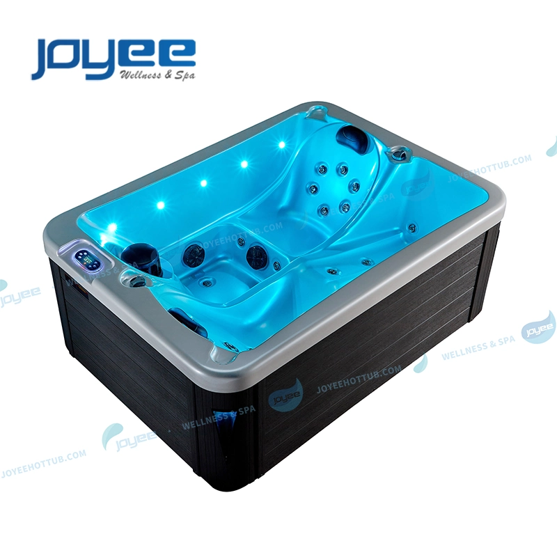 Joyee Small Size 2 Persons Outdoor SPA Balboa Freestanding Jet Whirlpool Hot Tub