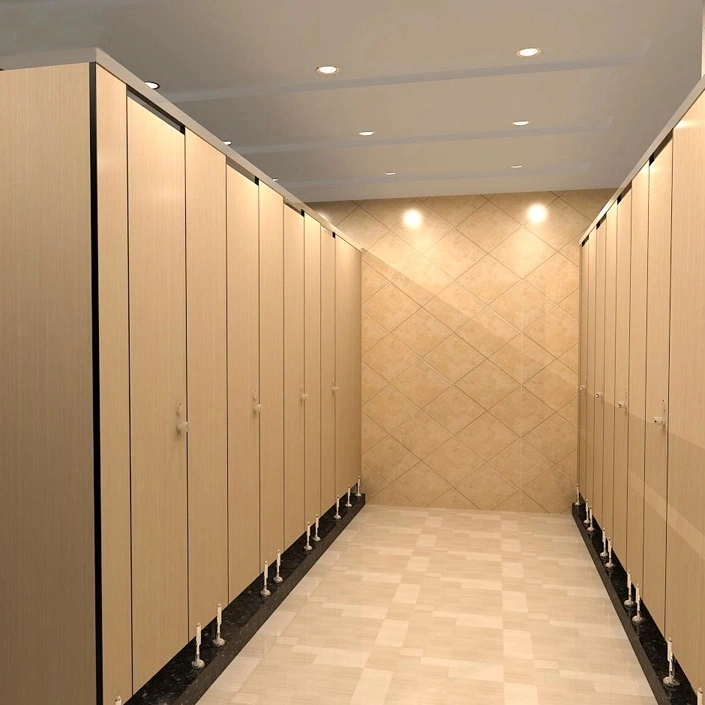 Fireproof and Waterproofing System Wall Partition for Public Toilet