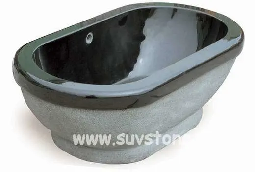 Stone Jacuzzi Bathtub Granite Marble Bath Tub for Bathroom