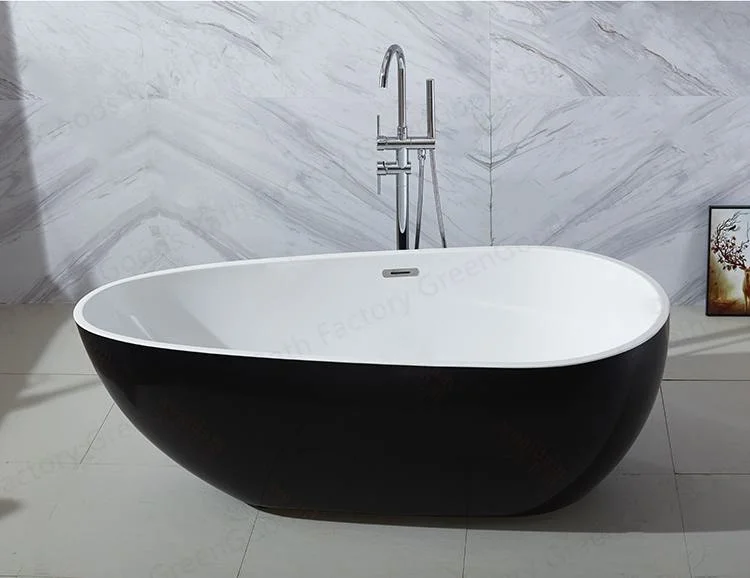 Kohler Home Bathing Grade One Kinds Bath Tub 1500 Freestanding Deep Soaking Acrylic Tanding Guangzhou Sanitary Bathroom Bathtubs
