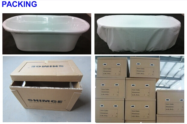 Luxury and Comfortable Acrylic Jacuzzi Bathtub (JL819)