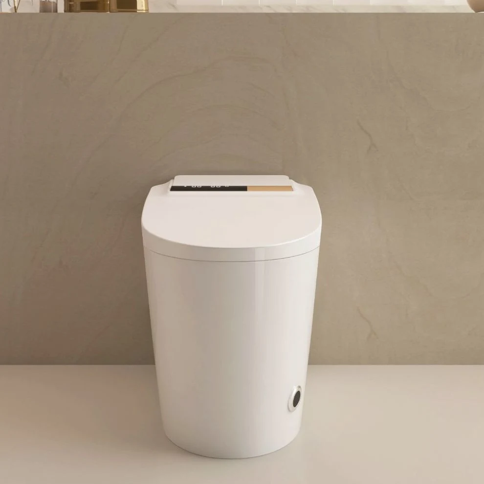 New Design Popular Intelligent One Piece Water Closet Auto Sensor Flush Smart Toilet