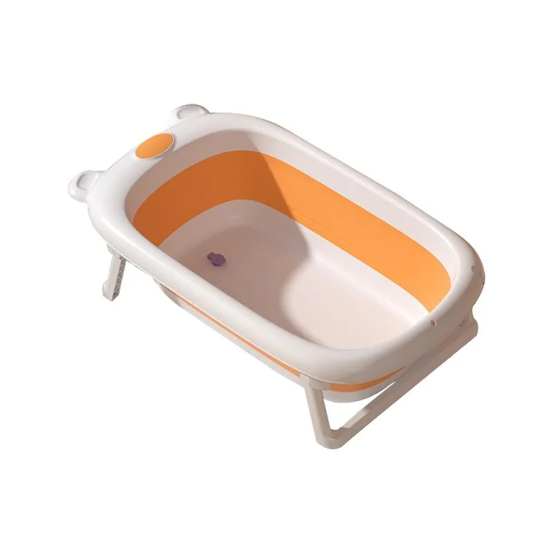 Collapsible Children Kids Shower Bathtub for Newborn and Toddler with Anti-Slip Design