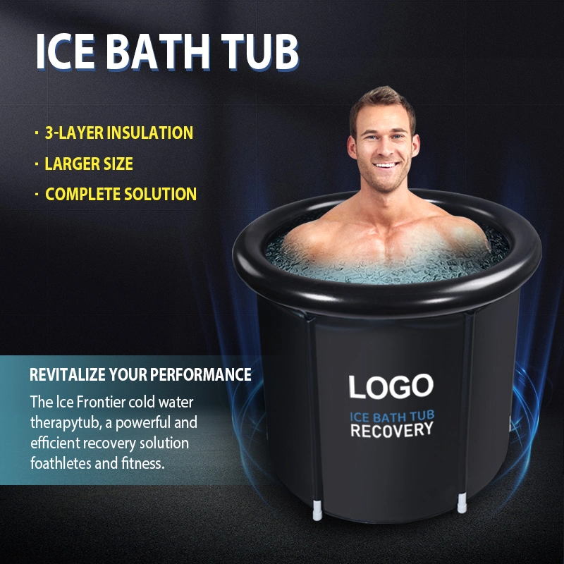 Inflatable Ice Bath for Athletes Portable Ice Tub Cold Plunge Bathtub