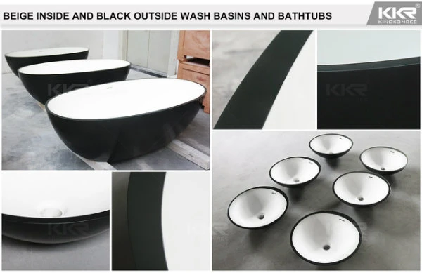 Bathroom Furniture Solid Surface Freestanding Bathtub