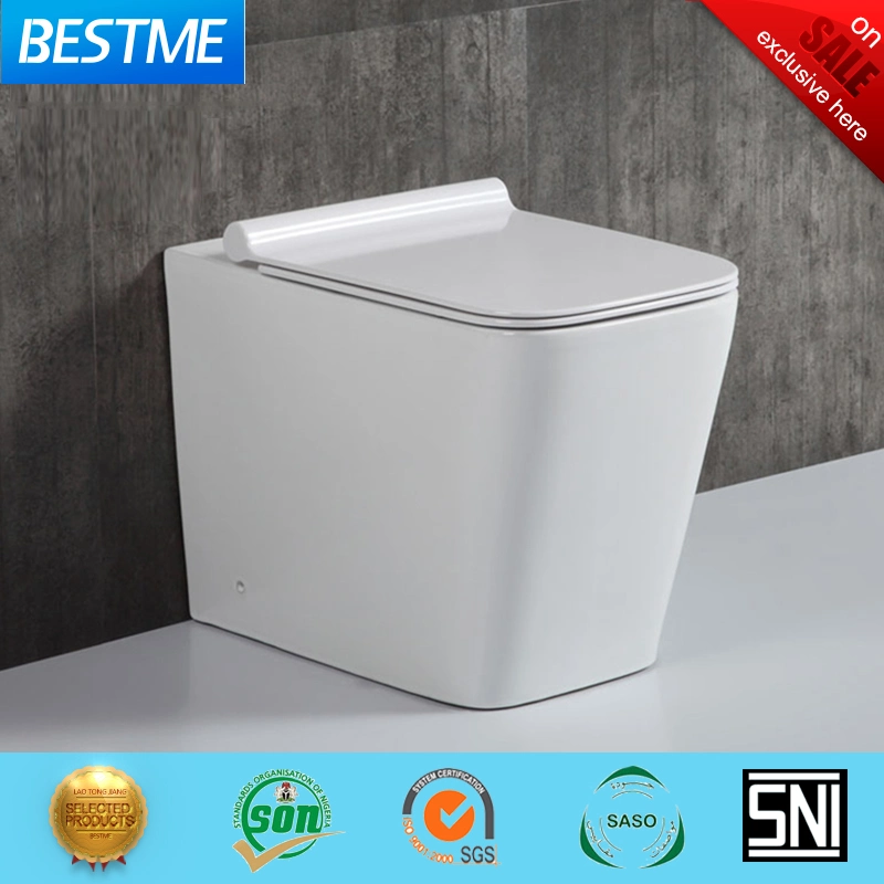 Guangdong Bathroom Factory Price Concealed Flush Tank Floor Mounted Easy Clean Glazed Toilet (BC-2380)