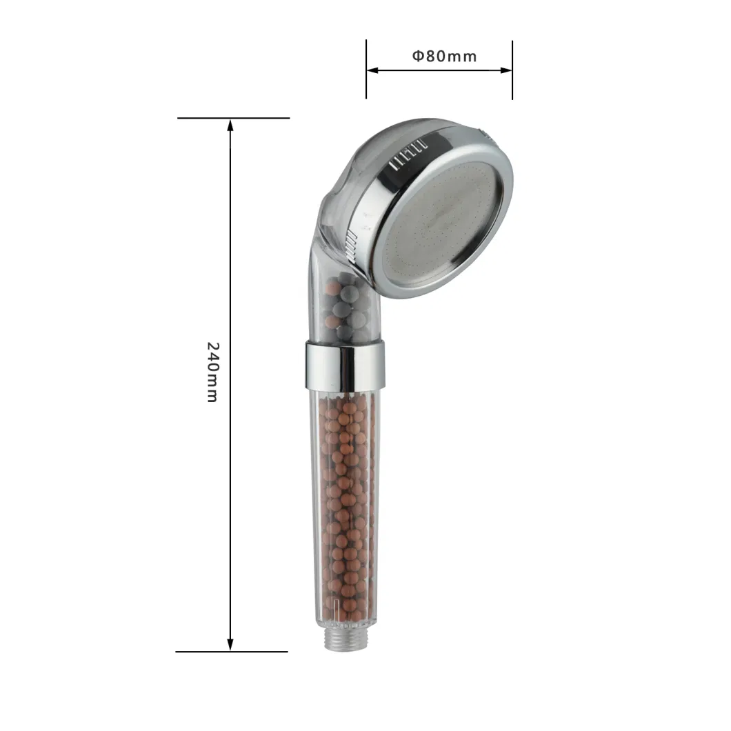 Purifying Hand Shower with Stone Hth141