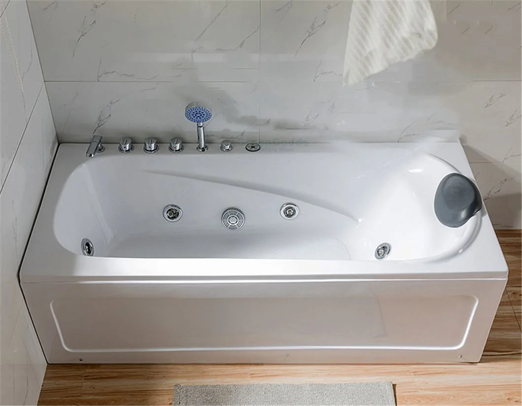 CE Best Price Bathroom Color Light Tubs Massage Jet Whirlpool Bathtub