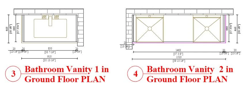 Prima High End Light Grey Gloss Bathroom Wall Hung Basin Vanity Unit