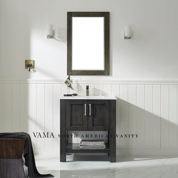 Vama 30 Inch Renovation Design Black Bath Furniture Bathroom Vanity Units 784030