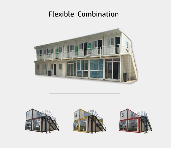 Prefabricated Modular Building House Container House as Portable Public Toilet