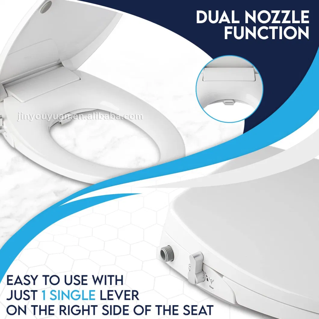 Smart Wash Dry Electric Bidet Toilet Seat Unautomatic