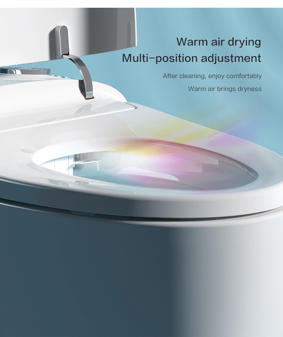 Modern Ceramic Sanitary Ware One Piece Smart Intelligent Toilet with Remote Control