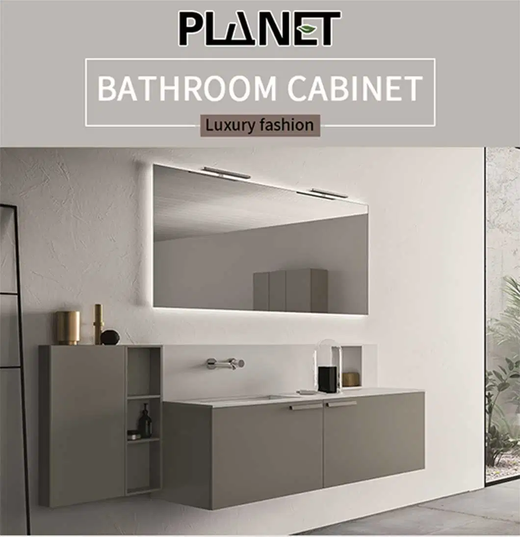 Customized Size Plywood Carcase Material Cheap Single Piece Bathroom Cabinet Furnitures