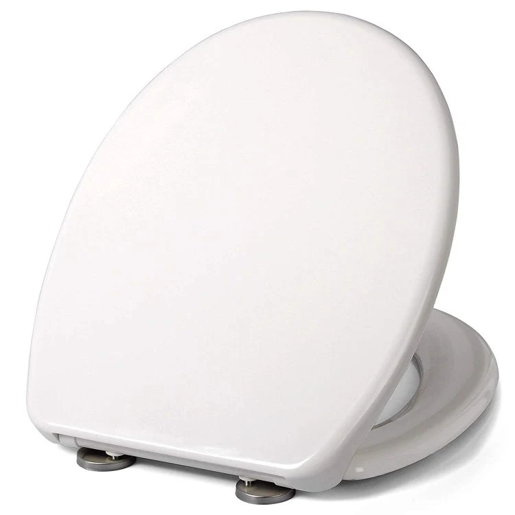 UF White One Button Quick Release Smart Toilet Seat Soft Close