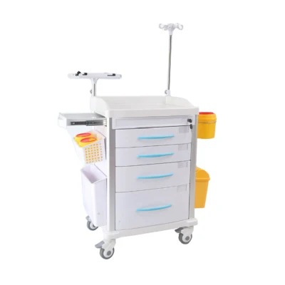 Best Price ABS Hospital Use Treatment Anesthesia Trolley Medicine Delivery Trolley