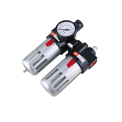 Bfc2000pneumatic Water Oil Control Valve Regulator and Pressure Gauges