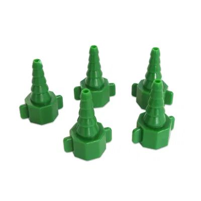 Oxygen Concentrator Used Christmas Tubing Connector with Green Color
