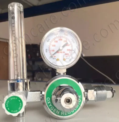 Bestselling Float-Type Medical Oxygen Regulator W/ O2 Humidifier for Oxygen Cylinders