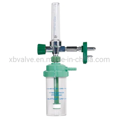 China Aluminium Hospital Medical Oxygen Regulator with Humidifier Wholesale Manufacturer