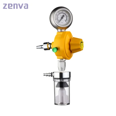 High Quality Medical Flowmeter Oxygen Flowmeter Regulators with Humidifier Bottle