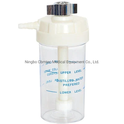 Bubble Humidifier Plastic Oxygen Concentrator Humidifier with Plastic Connector