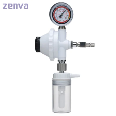 High Quality Medical Flowmeter Oxygen Flowmeter Regulators with Humidifier Bottle
