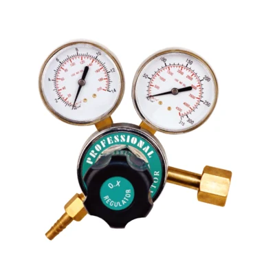 American Type Cga540 Oxygen Gas Pressure Regulator Medium Duty with Zinc Cover