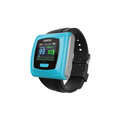 Contec Cms50f CE/FDA Telemedicine Touch Screen SpO2 Monitor Wrist Pulse Oximeter