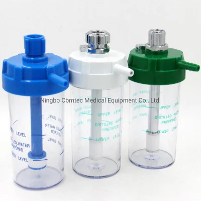 Bubble Humidifier Plastic Oxygen Concentrator Humidifier with Plastic Connector