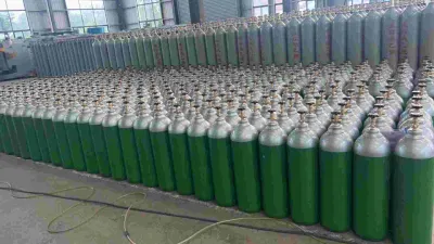 High Quality Composite 40L Oxygen Bottle High Pressure 150bar Medical Oxygen Cylinder