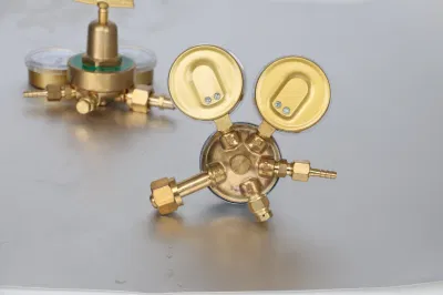 American Type Cga540 Oxygen Gas Pressure Regulator Medium Duty with Zinc Cover